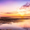 Compositie aan zee met Cynthia