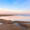 Compositie aan zee met Cynthia